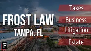 Frost Law Tampa Tax Attorney | (813)-946-6339