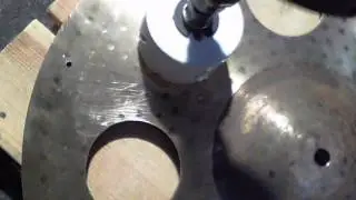 Cymbal Modification Stagg 17