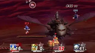 [Wii] Super Smash Bros. Brawl - Classic Mode (Easy) as Sonic