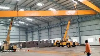 Himanshu...... Deepak... shop crane lifting part 2 NRS &pi;