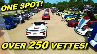 Joining HUGE ALL Corvette Car Show But ONE CAR YOU NEED TO SEE!