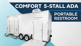 Restroom Trailer | Comfort 5 Stall ADA Trailer