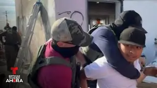 En video: Así detuvieron a dos inmigrantes que pintaban un templo cristiano en California
