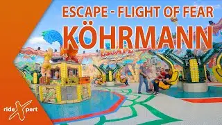 WELTNEUHEIT | Escape - Flight of Fear | K&ouml;hrmann | Rheinkirmes D&uuml;sseldorf '22 | Offride RideXpert 4K