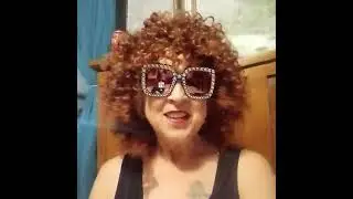 wig hanger/ wig.  what's up check it out all from amazon💄👓