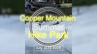 Copper Mountain Summer Hike Park - Frontflips & 270s On! - July Skiing! - FULL VIDEO - 7.12.2025