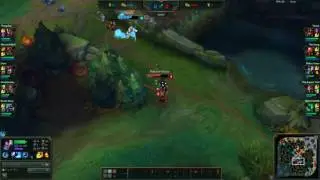 Yasuo jukes a level 3 gank by Xin vs Syndra Patch