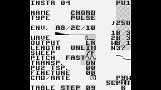 Making track 11 | LSDJ Chiptune - sound design