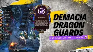 TFT Ranked Plat I &ndash; 7 Demacia Dragon Guard Build | 2nd Place Finish