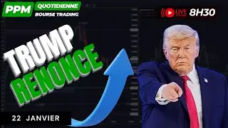 TRUMP ANNULE TOUT ! (Pourquoi la Bourse explose ce matin) | 🔴 LIVE PPM 8H30