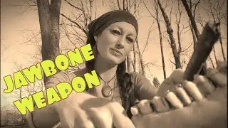 ИЗГОТОВЛЕНИЕ ТОМАГАВКА/БОЕВОГО КЛУБА ИЗ ЧЕЛЮСТНОЙ КОСТИ #ПРИМИТИВНОЕОРУЖИЕ #БОЕВОЙКЛУБ #ОРУЖИЕКОР...