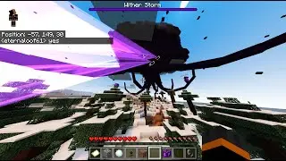 Cracker's Wither Storm Add-on[MCPE-MCBEWither Storm in Minecraft,Flizer X WS,EnderFoxBoy MC🦊!!!