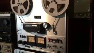 Pioneer RT-1011L Demonstration Video Reel to Reel Tape Deck.