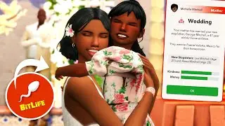 Mom Got MARRIED in Mexico! ☀💞 (And Lea Michele is now our step-sister) | Bitlife in The Sims 4 #5