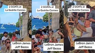 LeBron James & Jeff Bezos Spotted Partying on a Luxury Yacht!