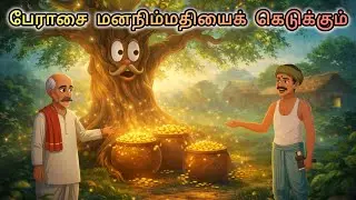 Tamil moral stories/ பேராசை மனநிம்மதியைக் கெடுக்கும்/Stories in tamil /Stories in tamil