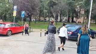 Serbian Wedding in Belgrade, wedding motorcade