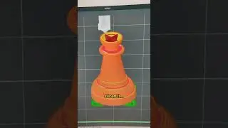 Разработка 3D-печатных деталей для ретро-шахмат #3DPrinting