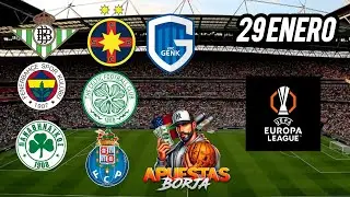 EUROPA League ⚽ Pronosticos deportivos HOY ⚽ APUESTAS deportivas FUTBOL gratis ⚽ Predicciones borja