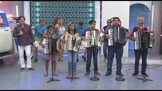 Porfírio do Acordeon, Deisiele, Cecília, Robertinho do Acordeon e Adelson Viana
