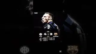 Barca vs Inter Milan🔥🗿☠️.#football #trending #edit #intermilan #barca #ucl