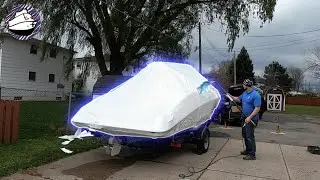 Shrink Wrapping a Yamaha SX190 with description