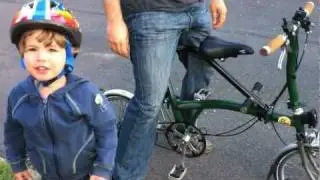 Child Seat for a Brompton Folding Bike