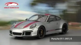 ck-modelcars-video: Porsche 911 (991) R Baujahr 2016 Spark