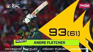 Andre Fletcher is in a Different STRATOSPHERE | CPL 2024