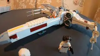 Lego Star Wars Luke Skywalkers X Wing Fighter set 75302 episode 3 part 3   SD 480p