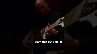 Stay Shut goes metal #punkrock  #punk #death #metal #ormsby #inflames