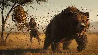 Life Millions of Years Ago | How Homo habilis Fought to Survive Against the Prehistoric Brown Bear