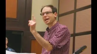 Conducting...  energy, creativity and caring...  Fred Harris