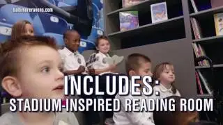 Ravens put cool touches on school&rsquo;s new library
