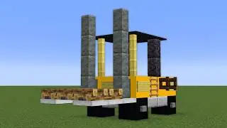 Minecraft Tutorial: How To Make A Forklift Truck