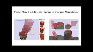 Contact Mode Guided Motion Planning for Quasidynamic Dexterous Manipulation in 3D