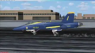 FSX Landing at JFK replay