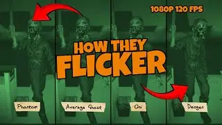 Phantom / Normal / Oni / Deogen Blinking Flickering Comparison