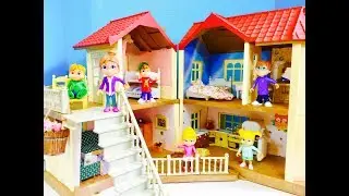CALICO CRITTERS Luxury Townhouse The CHIPMUNKS TOYS Make Chocolate Hazelnut Spread!