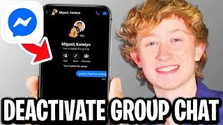 How To Deactivate Group Chat In Facebook Messenger - Full Guide