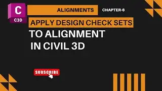 6.6B C&oacute;mo aplicar conjuntos de comprobaci&oacute;n de dise&ntilde;o a la alineaci&oacute;n en AutoCAD Civil 3D | Curso...