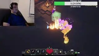 Can't Sleep, So Minecraft Dungeons
