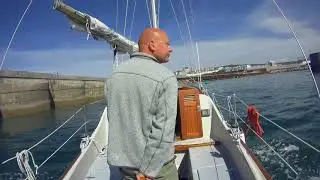 Arriving into Brighton Marina (UK) May 2020 (Bowman 26)