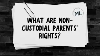 What Are the Non-Custodial Parents' Rights?