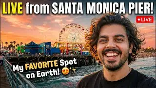 Live from my favourite spot in USA - SANTA MONICA PIER