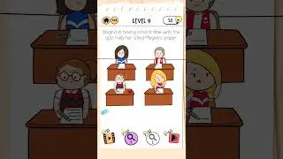 Brain Test 2: Crazy High School Level 9