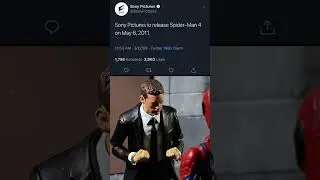 Tobey freaks out about his movie cancellation #spiderman #stopmotion #animationmeme #marvel