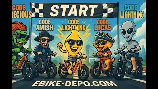 E-Bike ULTRA Blowout Sale - CODE VICTORY Long-Range Folding E-Bike On Sale by EBIKE-DEPO.COM