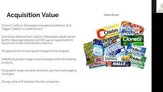 Business Strategy Group 5- Cadbury Schweppes