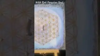 Flower of Life & Belt of the Divine Mother - Crystal Grid for Home & Family Protection
